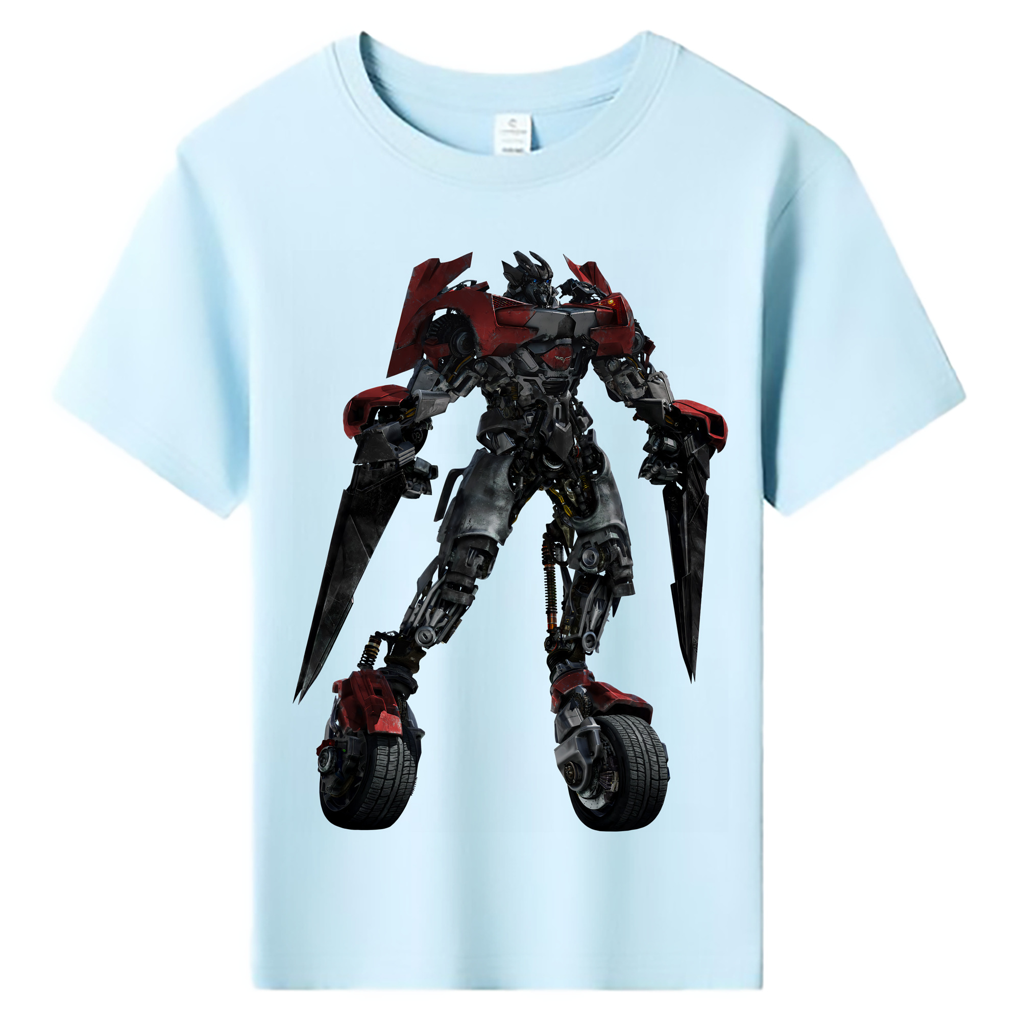 （画像用） Transformers トランスフォーマー 綿100％キッズTシャツ（フロントプリント）
